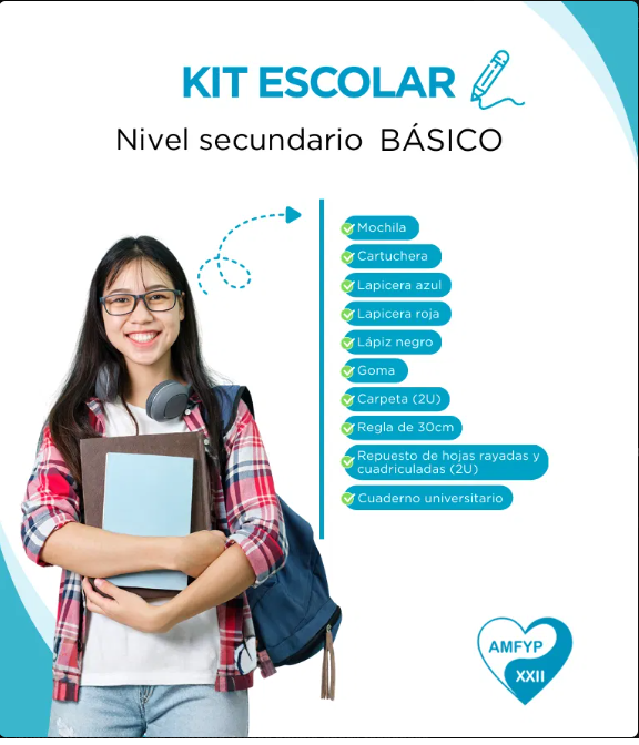 Kit Escolar Nivel Secundario Básico
