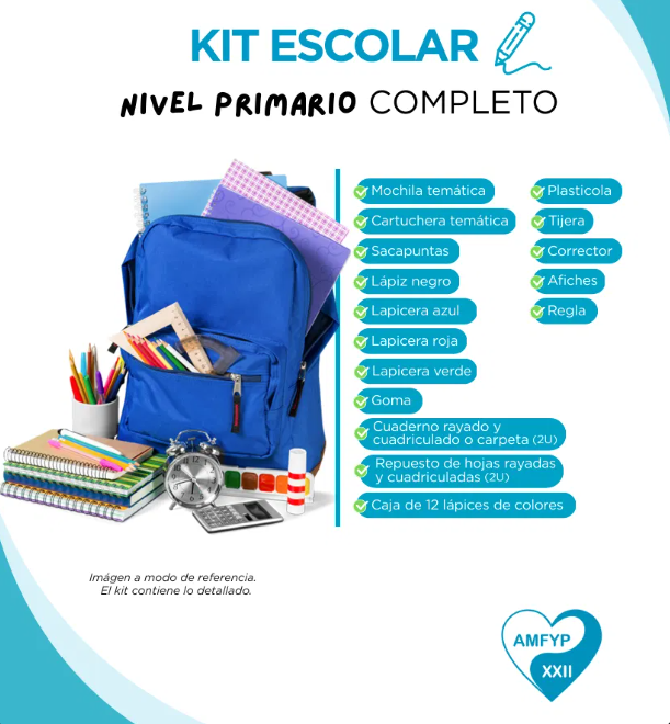 Kit Escolar Nivel Primario Completo